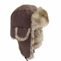 Wholesale β ASWER Trapper Warm Russian Trooper Hat Winter Skiing Cap π© Women Men Windproof White β