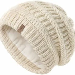 Cheapest ⌛ FURTALK Knit Beanie Hats For 👩 Women Men Fleece Lined Ski Skull Cap Slouchy Winter Hat Garnet Red 👏 -Men Skullies & Beanies Sales 41UCKC26OCL. AC