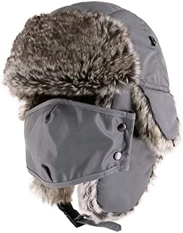 Outlet π CHOK.LIDS Waterproof Winter Trapper Bomber Hats Unisex Premium Strength Ushanka Ear Flap Chin Strap Cold Weather Outdoor London Grey βοΈ 5 Outlet π CHOK.LIDS Waterproof Winter Trapper Bomber Hats Unisex Premium Strength Ushanka Ear Flap Chin Strap Cold Weather Outdoor London Grey βοΈ - Image 3