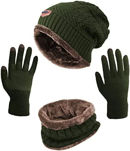 Top 10 ๐ฅฐ HINDAWI Winter Hat Scarf Gloves Slouchy Beanie Snow Knit Skull Cap Touch Screen Mittens Circle Scarves For ๐ฉ Women Hat+scarf+gloves (black) ๐ 6 Top 10 ๐ฅฐ HINDAWI Winter Hat Scarf Gloves Slouchy Beanie Snow Knit Skull Cap Touch Screen Mittens Circle Scarves For ๐ฉ Women Hat+scarf+gloves (black) ๐ - Image 4