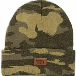 Promo 🛒 Levi's All-Gender Classic Knit Cuffed All Season Beanie Hat Burgundy Solid 🤩 -Men Skullies & Beanies Sales 41ZCVQtF5LL. AC