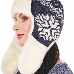 Cheap ⌛ Team Snowflake Winter Trapper Hat For 👩 Women - Fun Ushanka Hat With Ear Flaps Brown - Brown ✨ 20 Cheap ⌛ Team Snowflake Winter Trapper Hat For 👩 Women - Fun Ushanka Hat With Ear Flaps Brown - Brown ✨ -Men Skullies & Beanies Sales 41ZTqmOD4cL. AC
