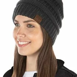 Promo 🛒 Funky Junque Exclusives 👩 Womens Beanie Solid Ribbed Knit Hat Warm Soft Skull Cap Denim - Confetti 🔔 -Men Skullies & Beanies Sales 41a9Y3N8yHL. AC