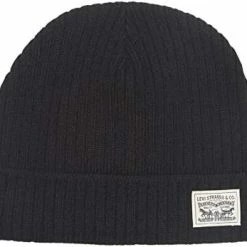 Promo 🛒 Levi's All-Gender Classic Knit Cuffed All Season Beanie Hat Burgundy Solid 🤩 -Men Skullies & Beanies Sales 41bQpOUiV7L. AC