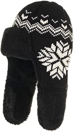 Cheap ⌛ Team Snowflake Winter Trapper Hat For 👩 Women - Fun Ushanka Hat With Ear Flaps Brown - Brown ✨ 4 Cheap ⌛ Team Snowflake Winter Trapper Hat For 👩 Women - Fun Ushanka Hat With Ear Flaps Brown - Brown ✨ - Image 2