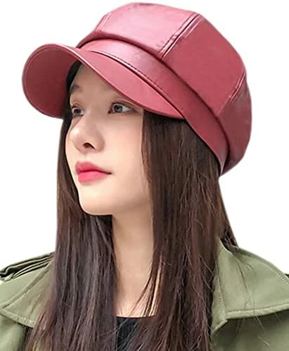 Brand new ๐คฉ Newsboy Hats For ๐ฉ Women, ๐ฉ Women Newsboy Hats Winter Felt Retro Solid Color Fashion All-Match Newsboy Cap A Burgundy ๐ 17 Brand new ๐คฉ Newsboy Hats For ๐ฉ Women, ๐ฉ Women Newsboy Hats Winter Felt Retro Solid Color Fashion All-Match Newsboy Cap A Burgundy ๐ - Image 15