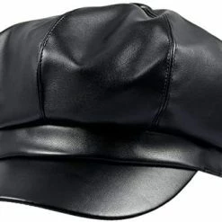 Promo 🔔 Sportmusies 8 Panels Newsboy Caps For 👩 Women, PU Leather Cabbie Painter Hat Gatsby Ivy Beret Cap #1-black 🎉 15 Promo 🔔 Sportmusies 8 Panels Newsboy Caps For 👩 Women, PU Leather Cabbie Painter Hat Gatsby Ivy Beret Cap #1-black 🎉 -Men Skullies & Beanies Sales 41dGs2QvLWL. AC