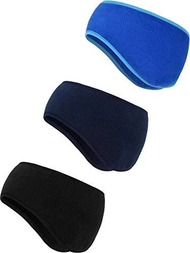 Deals ❤️ BBTO 3 Pieces Ear Warmer Headband Winter Headbands Fleece Headband For 👩 Women Men Black, Gray, Red 🌟 8 Deals ❤️ BBTO 3 Pieces Ear Warmer Headband Winter Headbands Fleece Headband For 👩 Women Men Black, Gray, Red 🌟 - Image 6