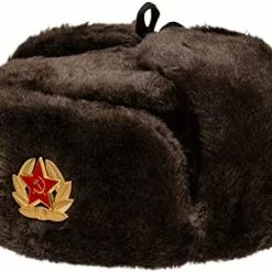 Deals 😍 BELEON Ushanka Russian Fur Hat - Soviet Army Trapper Hat Pink 🛒 -Men Skullies & Beanies Sales 41eOaIxG92L. AC