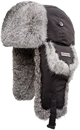 Cheap β Winter Trapper Hat For Men π© Women 100% Real Rabbit Fur Russian Fur Winter Ushanka Hat Men Aviator Bomber Hat Mens Trapper Hat Black-2 π₯° 5 Cheap β Winter Trapper Hat For Men π© Women 100% Real Rabbit Fur Russian Fur Winter Ushanka Hat Men Aviator Bomber Hat Mens Trapper Hat Black-2 π₯° - Image 3