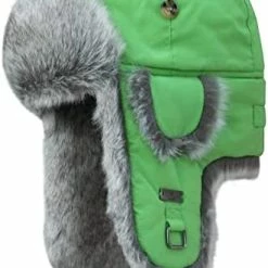 Cheapest 🤩 Fur Winter Trapper Hat,Taslon Faux Fur Aviator Ski Trapper Trooper Pilot Hat,Snow Eskimo Hat With Ear Flaps For Men & 👩 Women Orange 😀 -Men Skullies & Beanies Sales 41emWkjNCRL. AC