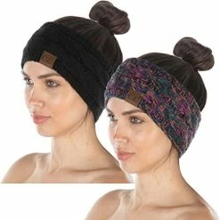 Cheap 🎉 Funky Junque Exclusives 👩 Womens Head Wrap Lined Headband Stretch Knit Ear Warmer Grey, Black, Beige, French Beige - 4 Tone Mix 🎁 -Men Skullies & Beanies Sales 41fp 5vzVWL. AC