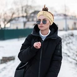 Cheap 🥰 WILLBOND 5 Pieces Winter Cable Knit Headbands Fleece Lined Headbands Thick Crochet Turban Bowknot Ear Warmer For 👩 Women 👧 Girls ⭐ -Men Skullies & Beanies Sales 41iS6mQVNwL