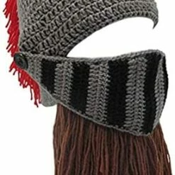 New โจ Creative Barbarian Knit Beard Hat Funny Knit Hat Wig Beanie Hat Beard Facemask V-brown ๐ 23 New โจ Creative Barbarian Knit Beard Hat Funny Knit Hat Wig Beanie Hat Beard Facemask V-brown ๐ -Men Skullies & Beanies Sales 41ia0W1OFL. AC