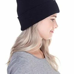 Cheapest 🧨 Top Level Beanie Men 👩 Women - Unisex Cuffed Plain Skull Knit Hat Cap Dark Green 🥰 -Men Skullies & Beanies Sales 41jH3H3mGrL