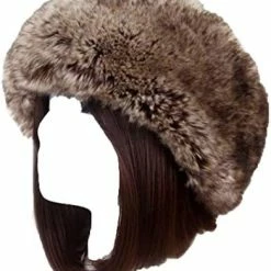 Cheapest ❤️ Tngan 👩 Women's Faux Fur Headband Soft Winter Cossack Russion Style Hat Cap Brown 🔥 -Men Skullies & Beanies Sales 41jePmKeCpL. AC