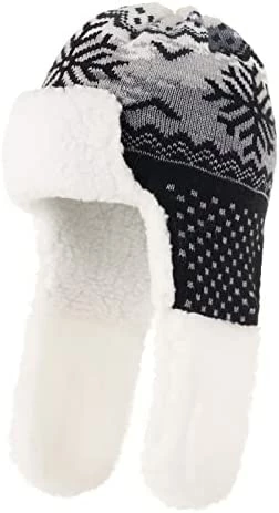 Cheap ⌛ Team Snowflake Winter Trapper Hat For 👩 Women - Fun Ushanka Hat With Ear Flaps Brown - Brown ✨ 8 Cheap ⌛ Team Snowflake Winter Trapper Hat For 👩 Women - Fun Ushanka Hat With Ear Flaps Brown - Brown ✨ - Image 6