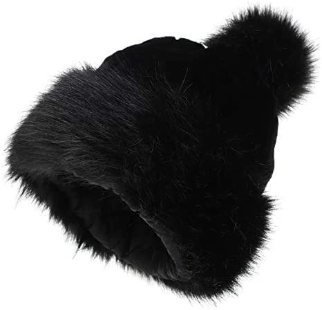 Brand new π LA CARRIE π© Women's Faux Fur Hat Russian Cossack Pompom Cap For Winter Ski Snow Red π 3 Brand new π LA CARRIE π© Women's Faux Fur Hat Russian Cossack Pompom Cap For Winter Ski Snow Red π