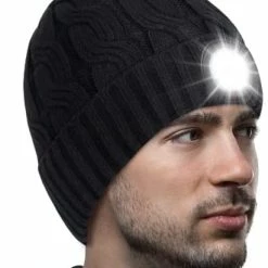 Top 10 🌟 Gifts For Men LED Beanie With Light - Stocking Stuffers For Men 🎄 Christmas 🥳 Birthday Gift Idea For Dad Husband, Warm Comfortable LED Hat Headlamp Cap For Winter Night Running Camping Hunting Fishing Dark Grey (no Lining_breathable) ❤️ -Men Skullies & Beanies Sales 41mtjkkUigL. AC