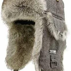 Best reviews of ⌛ Fur Winter Trapper Hat,Wool Faux Fur Aviator Ski Trapper Trooper Pilot Hat,Snow Eskimo Hat With Ear Flaps For Men & 👩 Women Brown ✔️ -Men Skullies & Beanies Sales 41nrfGi3L. AC