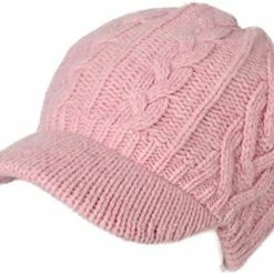 Top 10 🧨 Jeff & Aimy 👩 Women's 100% Wool Knit Visor Beanie Newsboy Cap Cold Weather Warm Winter Hat 89231#coffee ⌛ -Men Skullies & Beanies Sales 41oAQCnjIZL. AC