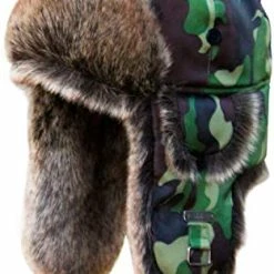 Best Pirce ✨ Kurhatic Winter Trapper Hat,Warm Faux Fur Aviator Hat,Russian Trooper Hunting Ski Hat With Ear Flaps for Men & 👩 Women Charcoal Gray 🌟 -Men Skullies & Beanies Sales 41ooeiKIP2L. AC