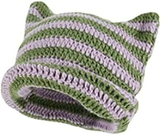 Promo π Crochet Hats For π© Women Cat Beanie Vintage Beanies π© Women Fox Hat Grunge Accessories Slouchy Beanies For π© Women Green βοΈ 8 Promo π Crochet Hats For π© Women Cat Beanie Vintage Beanies π© Women Fox Hat Grunge Accessories Slouchy Beanies For π© Women Green βοΈ - Image 6