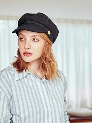 Best deal β¨ Accsa π© Womens Fashion Newsboy Cap Bakerboy Cabbie Gatsby Pageboy Visor Beret Hat Houndstooth Brown π 5 Best deal β¨ Accsa π© Womens Fashion Newsboy Cap Bakerboy Cabbie Gatsby Pageboy Visor Beret Hat Houndstooth Brown π - Image 3