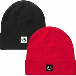 Brand new 🎉 Paladoo Knit Beanie Hat For Men/Women 2Pack 2pack Pink/kelly Green 🥰 -Men Skullies & Beanies Sales 41tBS0Nm39L. AC