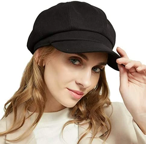 Outlet π€© TOPHOPE 8 Panels Newsboy Caps For π© Women Cotton Wool Blended Cabbie Hat Gatsby Ivy Beret With Visor Grass π 9 Outlet π€© TOPHOPE 8 Panels Newsboy Caps For π© Women Cotton Wool Blended Cabbie Hat Gatsby Ivy Beret With Visor Grass π - Image 7