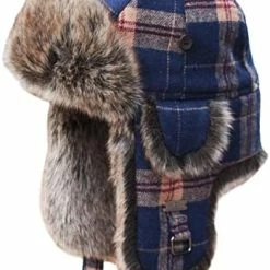 Buy 🔔 Kurhatic Winter Trapper Hat,Warm Faux Fur Aviator Hat,Russian Trooper Hunting Ski Hat With Ear Flaps for Men & 👩 Women Blue Grey 🔔 14 Buy 🔔 Kurhatic Winter Trapper Hat,Warm Faux Fur Aviator Hat,Russian Trooper Hunting Ski Hat With Ear Flaps for Men & 👩 Women Blue Grey 🔔 -Men Skullies & Beanies Sales 41vhlReQgzL. AC