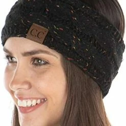 Cheap 🎉 Funky Junque Exclusives 👩 Womens Head Wrap Lined Headband Stretch Knit Ear Warmer Grey, Black, Beige, French Beige - 4 Tone Mix 🎁 -Men Skullies & Beanies Sales 41w7Fis hGL. AC