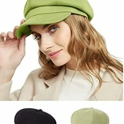 Outlet π€© TOPHOPE 8 Panels Newsboy Caps For π© Women Cotton Wool Blended Cabbie Hat Gatsby Ivy Beret With Visor Grass π 21 Outlet π€© TOPHOPE 8 Panels Newsboy Caps For π© Women Cotton Wool Blended Cabbie Hat Gatsby Ivy Beret With Visor Grass π -Men Skullies & Beanies Sales 41y TQTim2S. AC