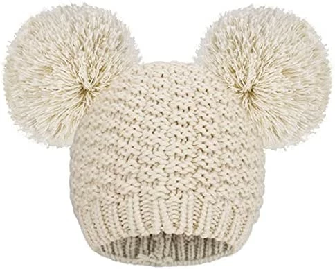 Coupon ๐งจ Livingston Winter Beanie Hats For ๐ฉ Women ๐ง Girls Cable Knit Soft Cute Beanie With Double Pompom Ears White ๐ 5 Coupon ๐งจ Livingston Winter Beanie Hats For ๐ฉ Women ๐ง Girls Cable Knit Soft Cute Beanie With Double Pompom Ears White ๐ - Image 3