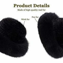Outlet βοΈ YXCFEWD Mink Hat Real Fur Hat Knit Furry π© Womens Russian Hat Fur Hat For π© Women With Elastic Beret Brown π 13 Outlet βοΈ YXCFEWD Mink Hat Real Fur Hat Knit Furry π© Womens Russian Hat Fur Hat For π© Women With Elastic Beret Brown π -Men Skullies & Beanies Sales 41yldYz59cL
