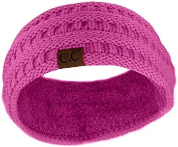 Cheap ๐งจ C.C Soft Stretch Winter Warm Cable Knit Fuzzy Lined Ear Warmer Headband Ombre Oatmeal โญ 10 Cheap ๐งจ C.C Soft Stretch Winter Warm Cable Knit Fuzzy Lined Ear Warmer Headband Ombre Oatmeal โญ - Image 8