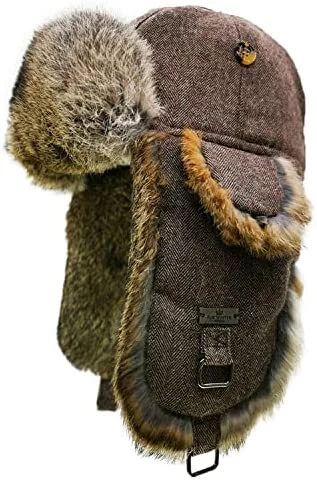 Cheap βοΈ Fur Winter Trapper Hat,100% Rabbit Fur Aviator Ski Trapper Trooper Pilot Hat,Snow Eskimo Hat With Ear Flaps For Men & π© Women Blue Gray π 10 Cheap βοΈ Fur Winter Trapper Hat,100% Rabbit Fur Aviator Ski Trapper Trooper Pilot Hat,Snow Eskimo Hat With Ear Flaps For Men & π© Women Blue Gray π - Image 8