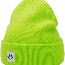 Buy ⭐ 55cube Knit Beanie Hat With Smile Face Unisex Solid Black 🔥 -Men Skullies & Beanies Sales 510SdZJV4dL. AC