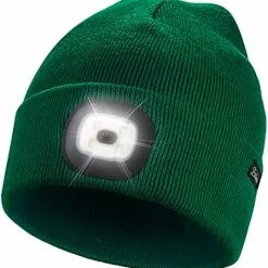 Cheap ✨ Etsfmoa Unisex Beanie Hat With The Light Gifts For Men Dad Father USB Rechargeable Caps Olive Green ⌛ 26 Cheap ✨ Etsfmoa Unisex Beanie Hat With The Light Gifts For Men Dad Father USB Rechargeable Caps Olive Green ⌛ -Men Skullies & Beanies Sales 511AnKgpjL. AC