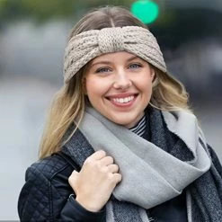 Deals ✔️ Chalier 4 Pack Winter Headbands For 👩 Women Knitted Ear Warmer Headband Crochet Bow Twist Head Wraps(01 Multicolor) Blue ❤️ -Men Skullies & Beanies Sales 511Pb8V2V0L