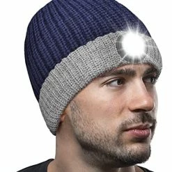 Top 10 🌟 Gifts For Men LED Beanie With Light - Stocking Stuffers For Men 🎄 Christmas 🥳 Birthday Gift Idea For Dad Husband, Warm Comfortable LED Hat Headlamp Cap For Winter Night Running Camping Hunting Fishing Dark Grey (no Lining_breathable) ❤️ -Men Skullies & Beanies Sales 512 uIuhEeL. AC