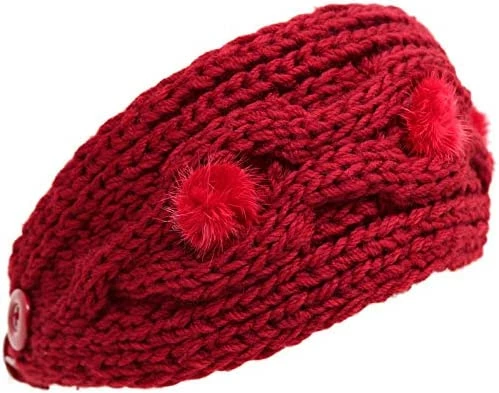 Hot Sale π KMystic Plain Adjustable Winter Cable Knit Headband 2-red π€© 11 Hot Sale π KMystic Plain Adjustable Winter Cable Knit Headband 2-red π€© - Image 9