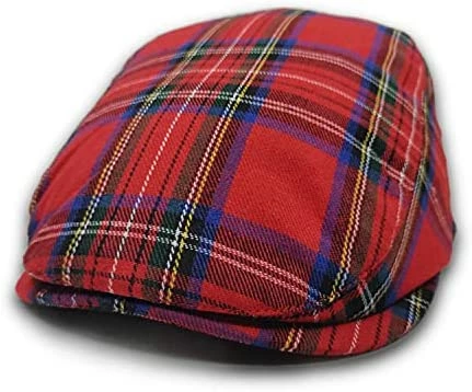 Cheapest 👏 Soultopxin 👩 Womens Plaid Flat Cap Mens Ivy Gastby Cabbie Cap Unisex Cotton Newsboy Cap Style 32 👏 6 Cheapest 👏 Soultopxin 👩 Womens Plaid Flat Cap Mens Ivy Gastby Cabbie Cap Unisex Cotton Newsboy Cap Style 32 👏 - Image 5