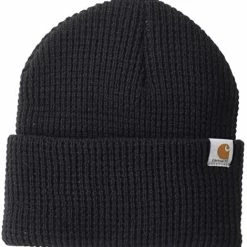 Flash Sale 👍 Carhartt Men's Woodside Acrylic Hat Coal Heather 🛒