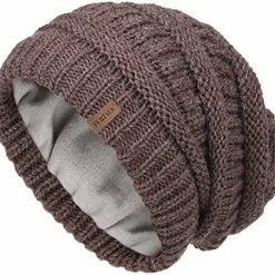 Cheapest ⌛ FURTALK Knit Beanie Hats For 👩 Women Men Fleece Lined Ski Skull Cap Slouchy Winter Hat Garnet Red 👏 -Men Skullies & Beanies Sales 516AWU1wjGL. AC