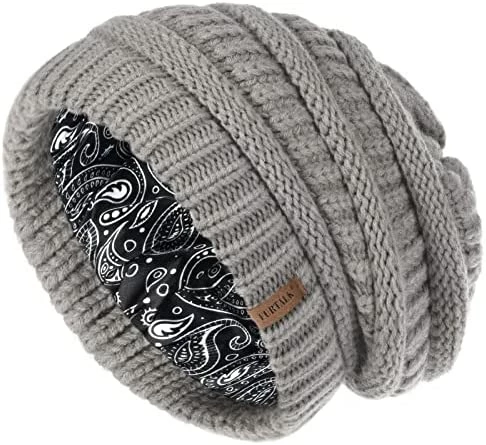 Best Pirce ๐ FURTALK Winter Beanie Hat For ๐ฉ Women Satin Lined Cable Knit Chunky Slouchy Beanies Skull Warm Cap Wine Red-satin Lining โ๏ธ 15 Best Pirce ๐ FURTALK Winter Beanie Hat For ๐ฉ Women Satin Lined Cable Knit Chunky Slouchy Beanies Skull Warm Cap Wine Red-satin Lining โ๏ธ - Image 13