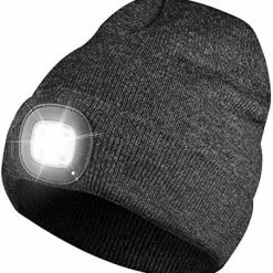 Flash Sale ๐ GAFres LED Beanie With Light, Unisex Rechargeable Led Headlamp Hat, Warm Knit Hat For Winter Safety, Head Light For Outdoor ๐ Dog Walking๏ผGifts For Men ๐ฉ Women Dad Black โ 21 Flash Sale ๐ GAFres LED Beanie With Light, Unisex Rechargeable Led Headlamp Hat, Warm Knit Hat For Winter Safety, Head Light For Outdoor ๐ Dog Walking๏ผGifts For Men ๐ฉ Women Dad Black โ -Men Skullies & Beanies Sales 5184Y1l0wiL. AC
