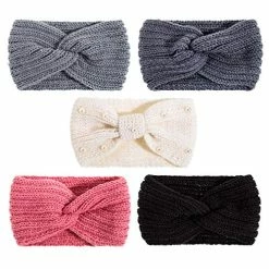 Coupon β€οΈ Whaline 5 Pieces Knit Headbands Winter Ear Warmers, 4 Elastic Turban Head Wraps And 1 Pearl Crochet Hair Band, Hair Scrunchies Scarves For π© Women π§ Girls (Autumn&Winter Colors) π 25 Coupon β€οΈ Whaline 5 Pieces Knit Headbands Winter Ear Warmers, 4 Elastic Turban Head Wraps And 1 Pearl Crochet Hair Band, Hair Scrunchies Scarves For π© Women π§ Girls (Autumn&Winter Colors) π -Men Skullies & Beanies Sales 5192XLvkM5L