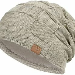 New ✔️ Vgogfly Slouchy Beanie For Men Winter Hats For Guys Cool Beanies Mens Lined Knit Warm Thick Skully Stocking Binie Hat Coffee ✔️ -Men Skullies & Beanies Sales 519Lrm9y2zL. AC