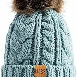 Coupon π₯° REDESS π© Women Winter Pompom Beanie Hat With Warm Fleece Lined, Thick Slouchy Snow Knit Skull Ski Cap β 19 Coupon π₯° REDESS π© Women Winter Pompom Beanie Hat With Warm Fleece Lined, Thick Slouchy Snow Knit Skull Ski Cap β -Men Skullies & Beanies Sales 51A GsU6k7L. AC
